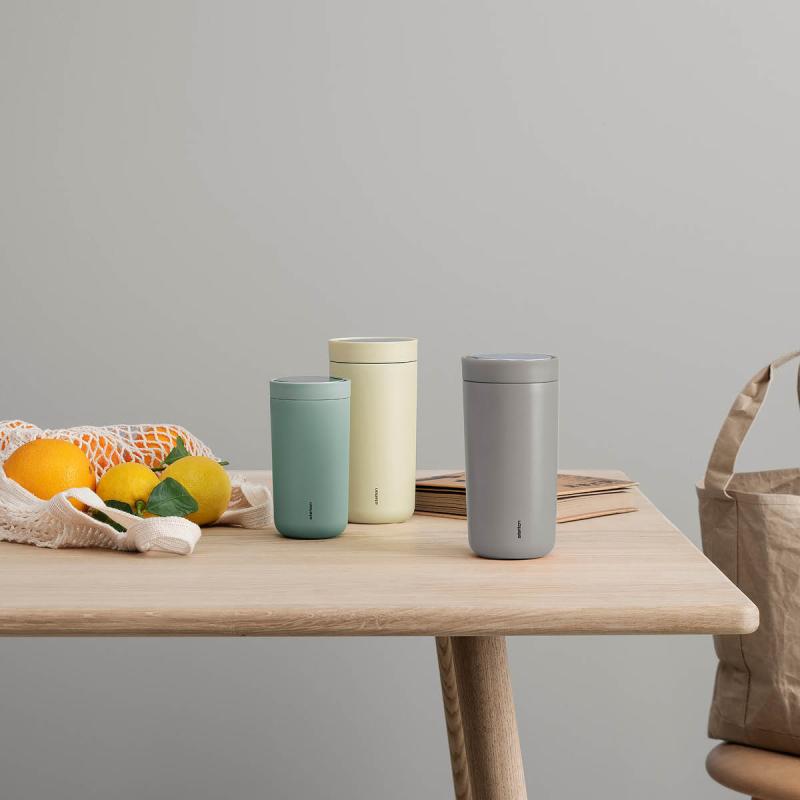 Stelton To Go Click termosmugg 20 cl Soft Mellow Yellow