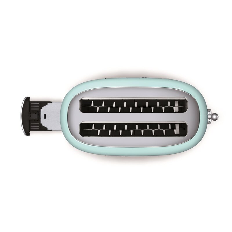 SMEG Brödrost 4 skivor TSF02 Grön