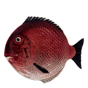 Bordallo Pinheiro Peixes tallrik fisk 27,5 cm