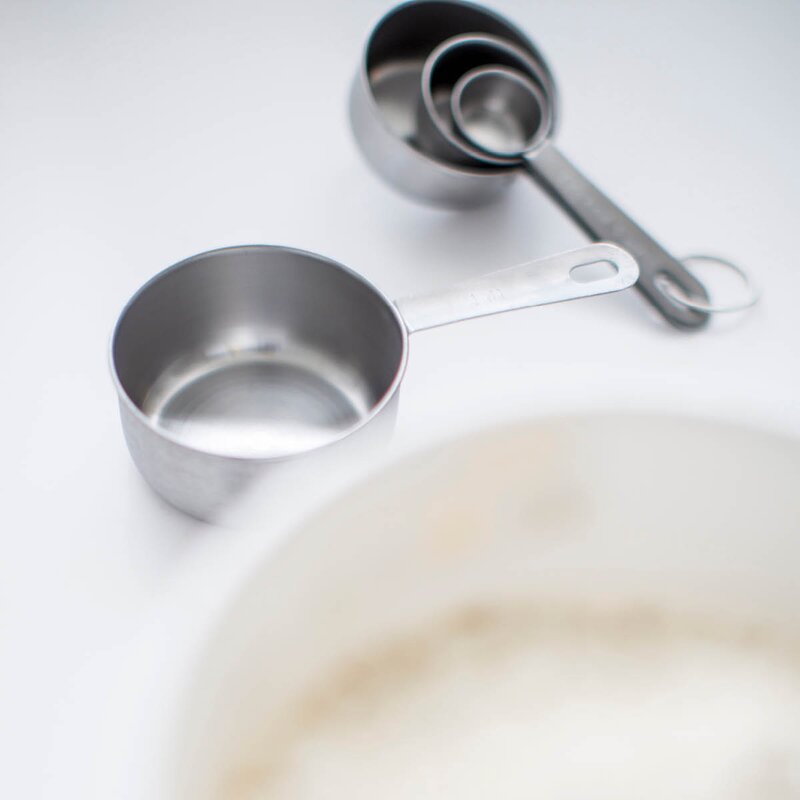 Gastromax Klassisk Måttsats 4 delar Rostfri