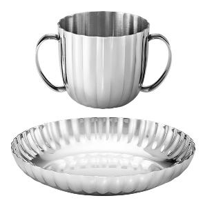 Georg Jensen Bernadotte Barnset 2 delar