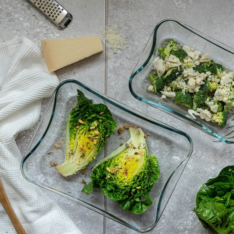Modern House Daily Use ugnsform glas 3 delar klar