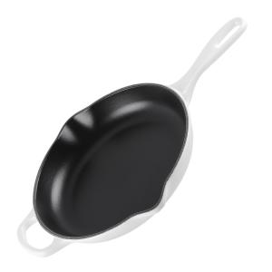 Le Creuset Signature stekpanna djup gjutjärn 26 cm white