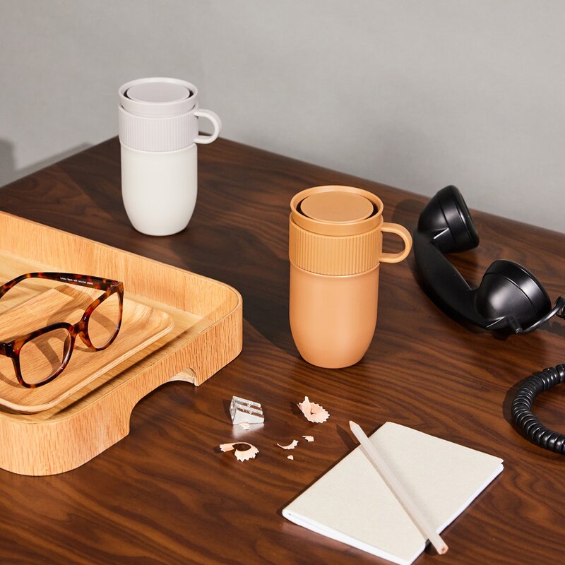 Sagaform Ted termosmugg 28 cl fudge