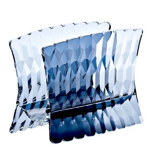 Guzzini Vanity servetthållare 15 cm bioplast denim blue