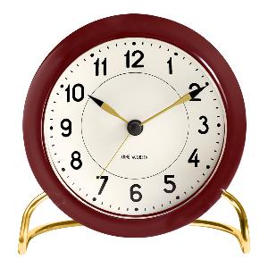 Arne Jacobsen Station Bordsur 11 cm Bordeaux/Mässing