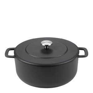 Combekk Gjutjärnsgryta 24 cm 3,8 L svart