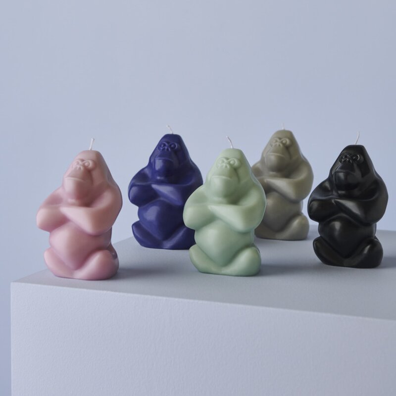 Kosta Boda Gabba Gabba ljus 11,5 cm grå