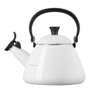 Le Creuset Kone vattenkittel med vissla 1,6 L white
