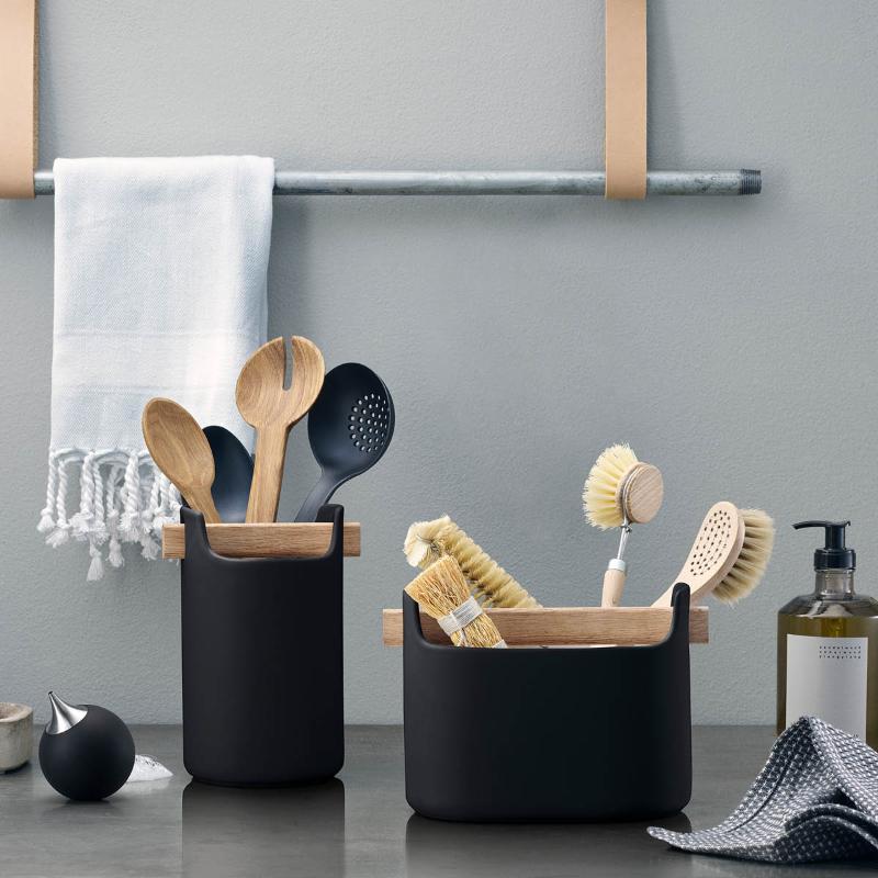 Eva Solo Toolbox 20 cm keramik svart