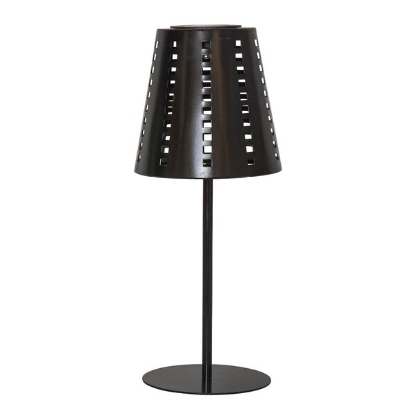 Star Trading Sola solcellslampa bordslampa 482-72 35 cm svart