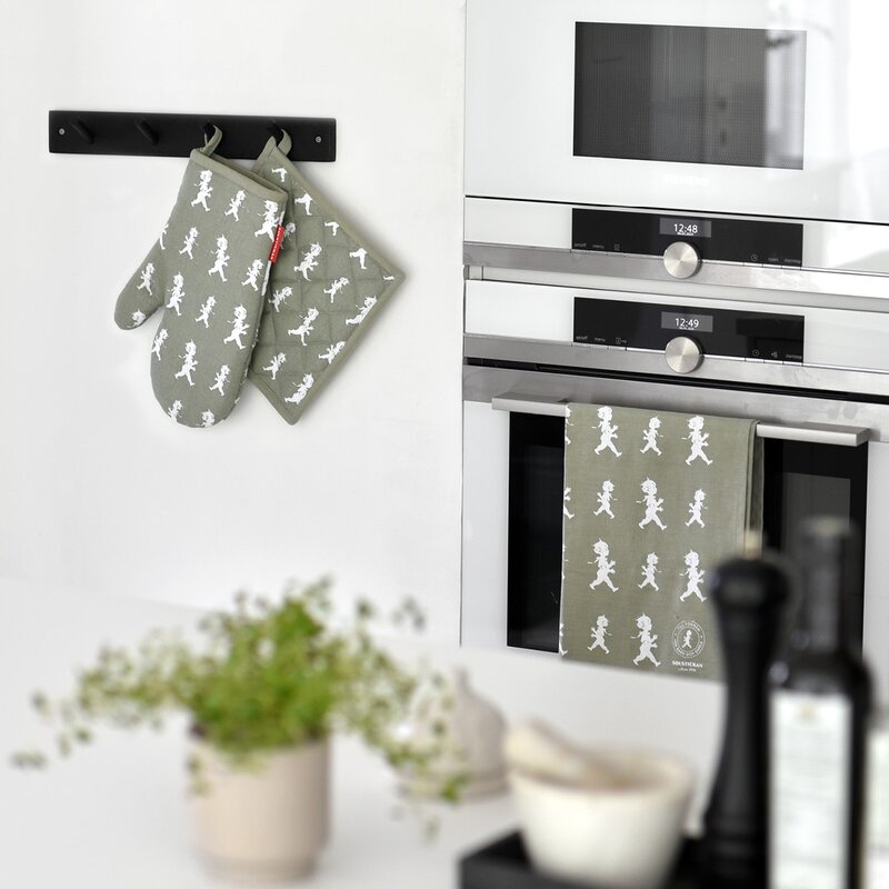 SOLSTICKAN Grytlapp 22 cm grön