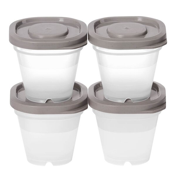 SmartStore BIO Sustain matförvaring 4 × 0,5 dl Earl Grey bioplast