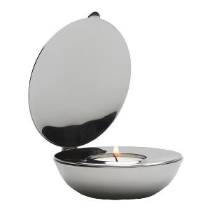 Design House Stockholm Shell Ljuslykta 10x3 cm Nickel