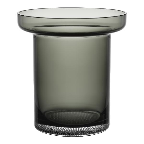 Kosta Boda Limelight Tulpanvas 19,5 cm Rökgrå