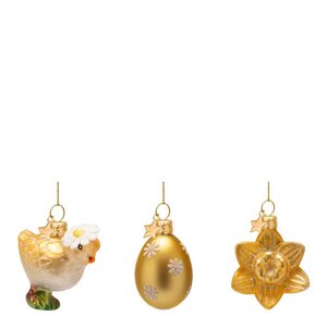 Vondels Påskornamentset Miss Flowerbox