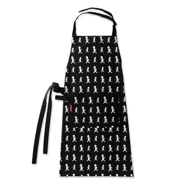 SOLSTICKAN Förkläde vuxen Svart