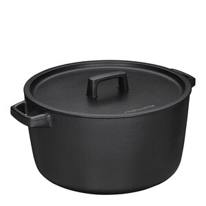 Fiskars Folken gryta med lock 6 L emaljerad