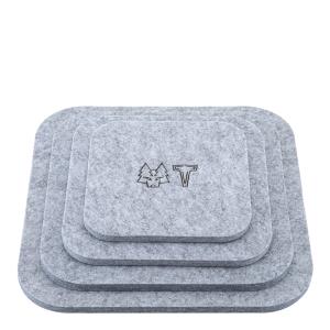 Vargen & Thor Ult bordsunderlägg 4-pack grå