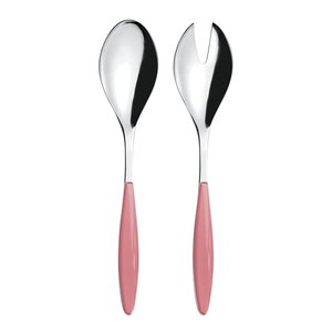 Guzzini Feeling salladsbestick 25 cm 2 delar deep pink