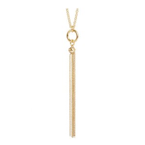 A&C Oslo Vibrance halsband långt Shimmer guld