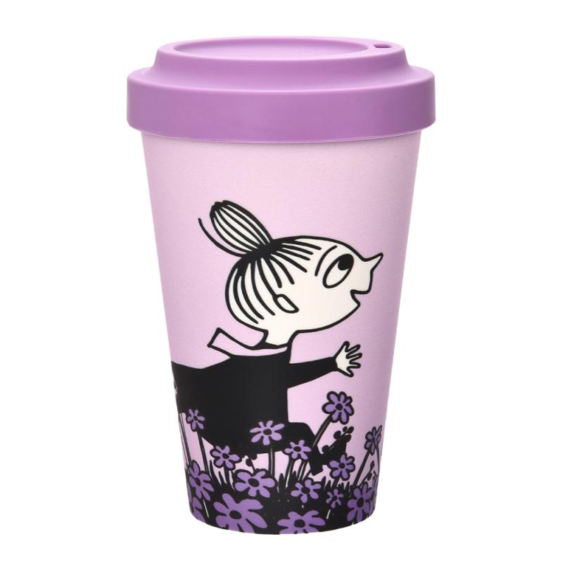Nordicbuddies Mumin take away mugg 45 cl Lilla My på sommaren lila