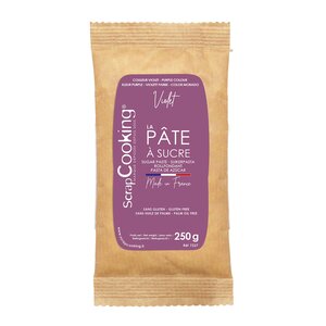 ScrapCooking Sockerpasta 250 g lila