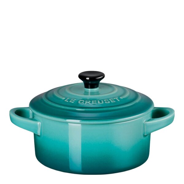 Le Creuset Minigryta stengods 0,25 L Bleu Riviera