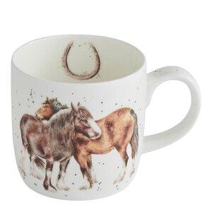 Wrendale Design Side by Side mugg 31 cl häst