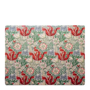 William Morris Comton bordstablett 40x30 cm röd