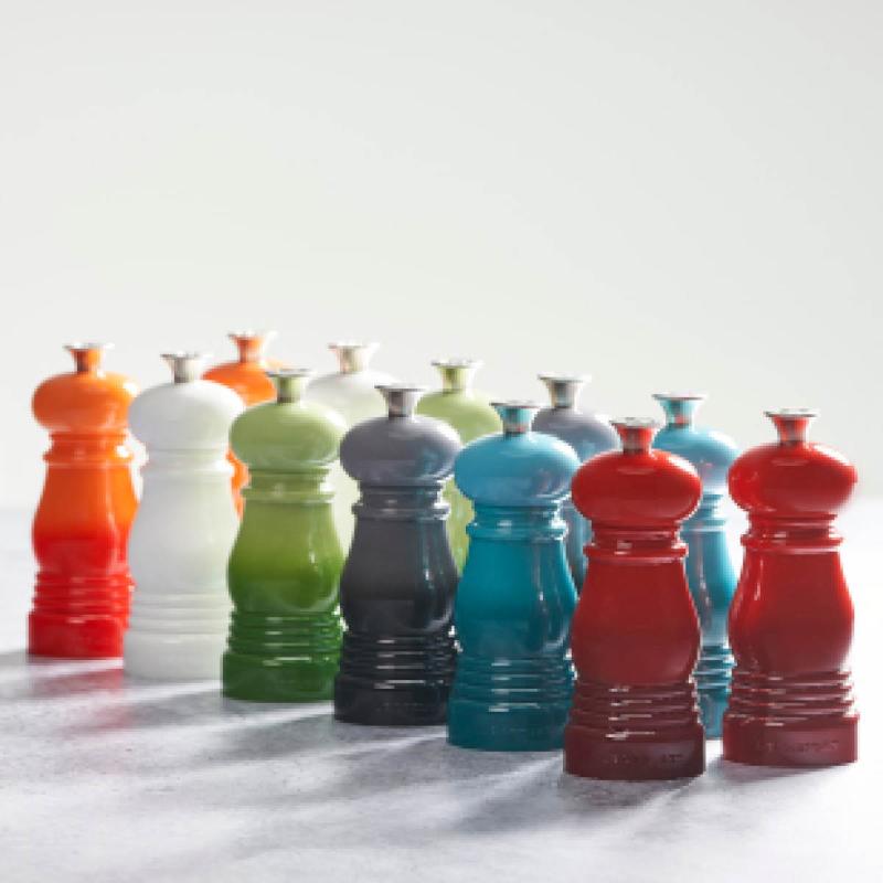 Le Creuset Salt- och pepparkvarnset 12 cm bamboo green