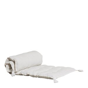 Lene Bjerre Felima sittdyna/madrass 190x7 cm vit
