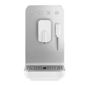 SMEG Kaffemaskin med Mjölkskummare BCC12 Matt Vit