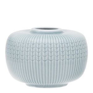 Rörstrand Swedish Grace vas 13x9 cm is/grå