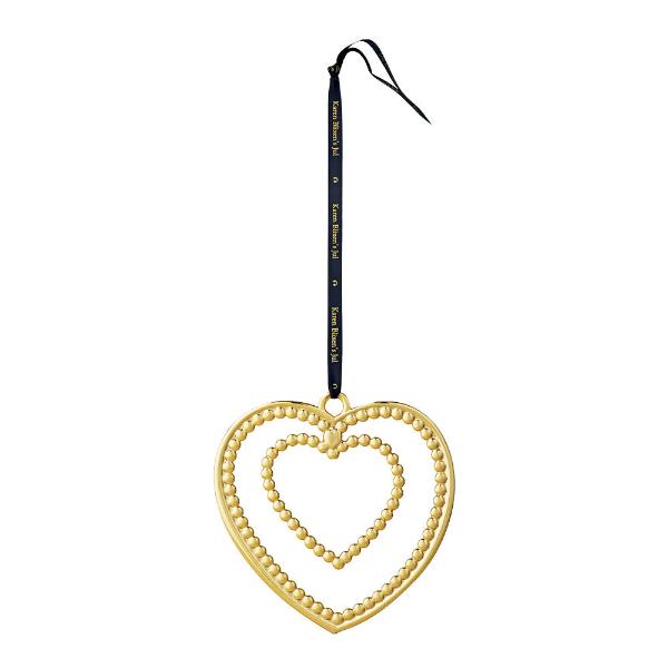 Rosendahl Ball Heart 12 cm Förgylld