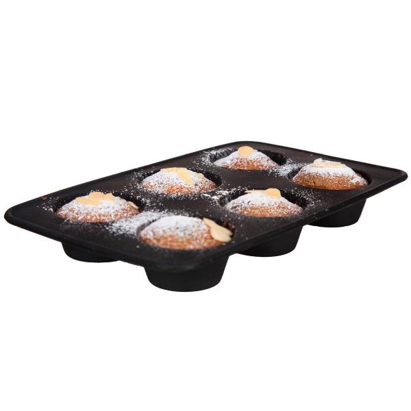 Modern House bAYk muffinsform 6-pack svart