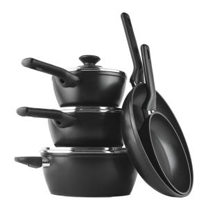 Modern House Kitchen Essentials Grytset 5 delar Svart