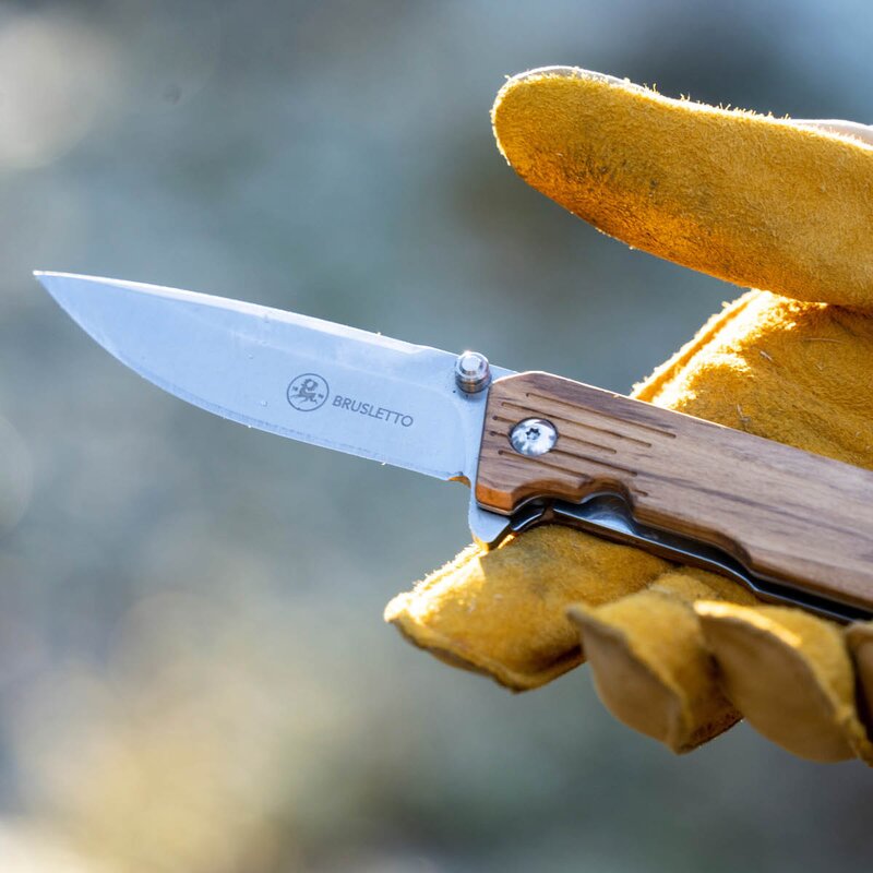 Brusletto Reisa fällkniv 19,5 cm olivträ