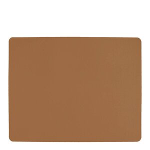 Aida Rektangulär bordstablett silikon 42x33 cm Mocca