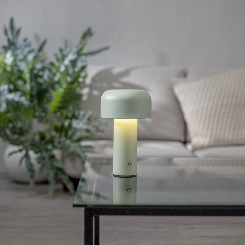 Star Trading Bobby bordslampa 803-03 21,5 cm grön