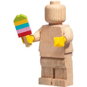 Lego Wooden collection Minifigur 21 cm Ljus Ek