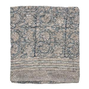 Chamois Paradis Bordsduk Linne 170x270 cm Linblå