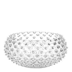 Klimchi Hobnail skål 23 cm crystal
