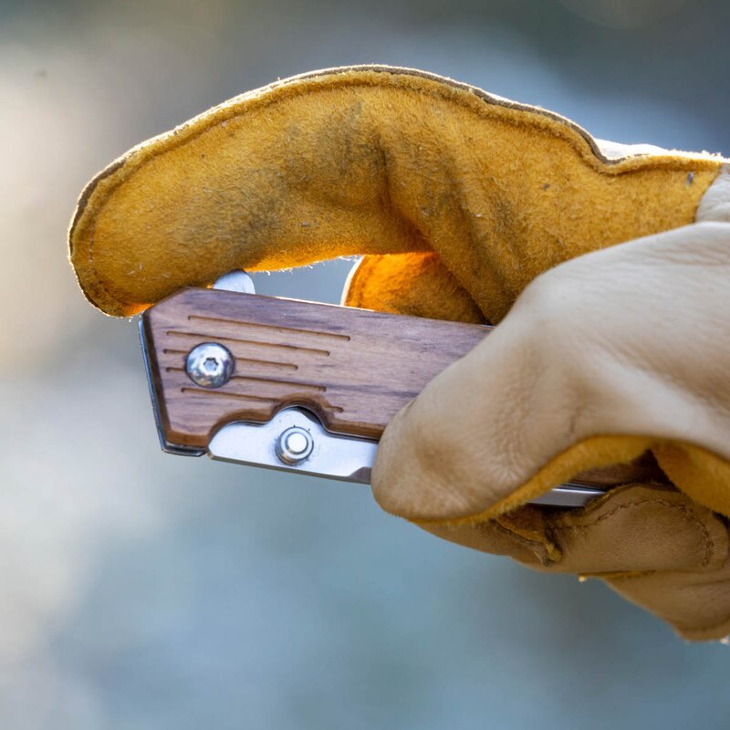 Brusletto Reisa fällkniv 19,5 cm olivträ