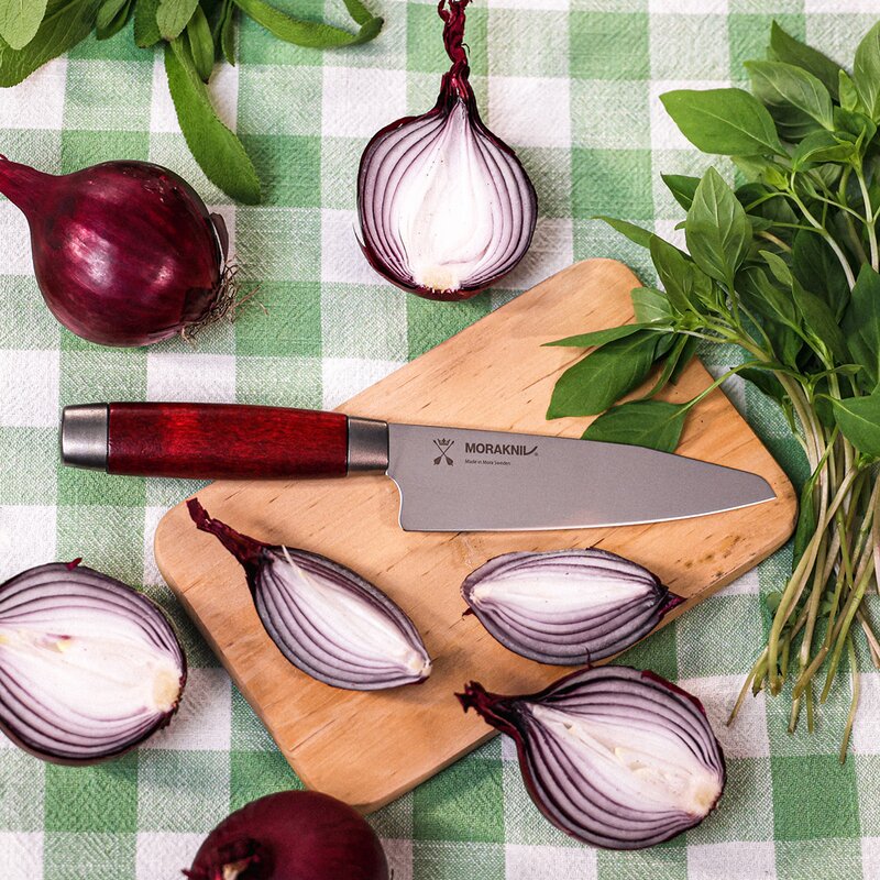 Morakniv Classic 1891 knivset small 2 delar röd björk