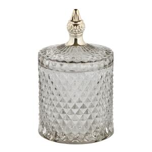 Lene Bjerre Miya burk 17,5 cm ljusgrå