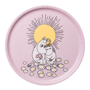 MoominArabia Mumin serveringsbricka 35 cm Förälskade lila