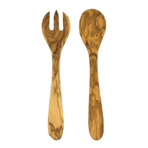 Heirol Salladsbestick 30 cm 2 delar olivträ