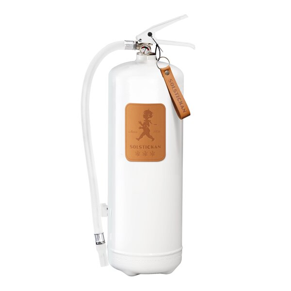 SOLSTICKAN Brandsläckare Leather Edition 6kg Vit