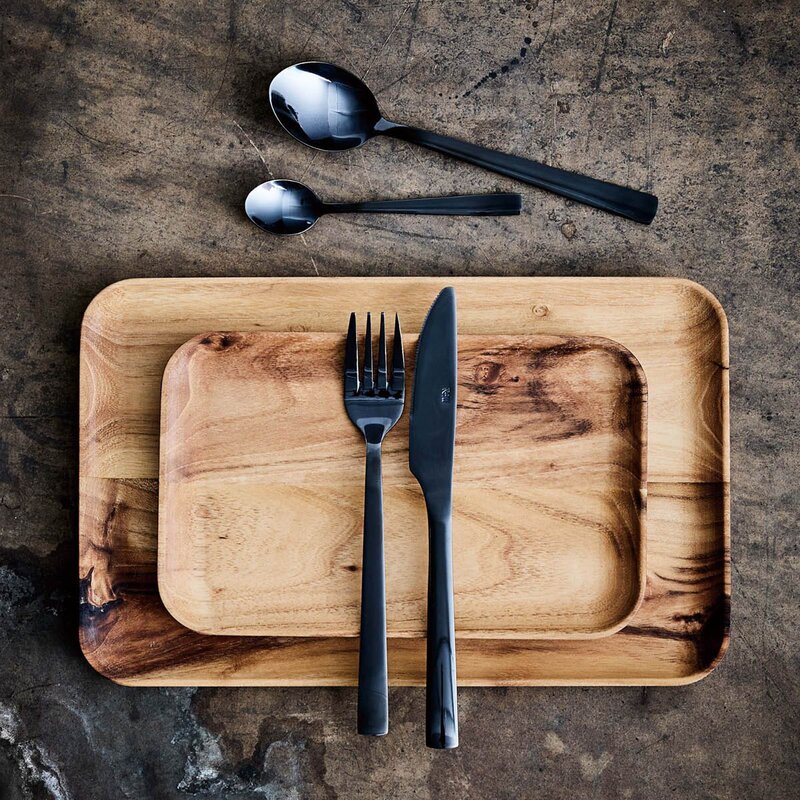 Aida RAW Bestickset 60 delar Svart